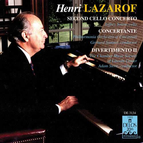 Lazarof / Solow / Samuel - Cello Concerto 2 / Concertante - Music CD