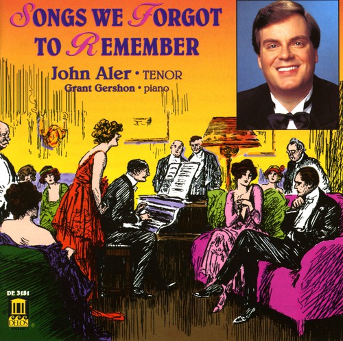 Aler,john / Gershon,grant - Songs We Forgot To Remember - Music CD