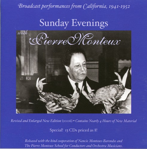 Beethoven / Mozart / Sfs / Monteux - Sunday Evenings With Pierre Monteaux - Music CD