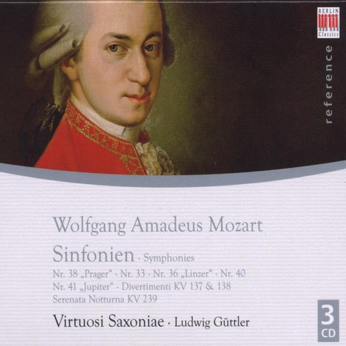 Mozart / Virtuosi Saxoniae / Guttler - Symphonies - Music CD