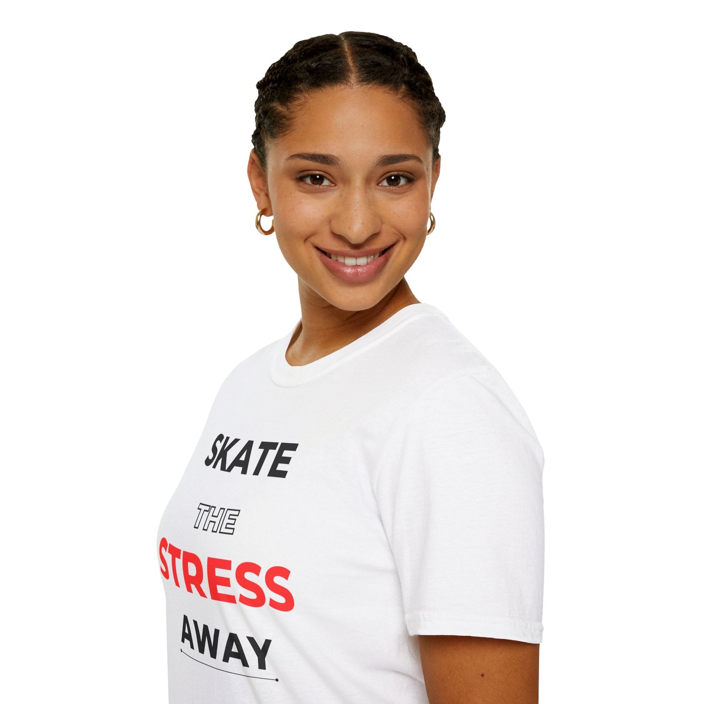 Skate The Stress Away Unisex T-Shirt
