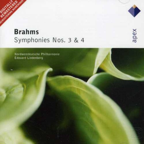 Brahms / Lindenberg / Nordwestedeutsche Phil - Brahms: Sym Nos 3 & 4 - Music CD
