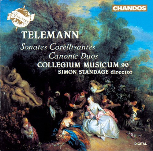 Telemann / Standage / Collegium Musicum 90 - Canonic Duos / Sonates Corellisantes - Music CD