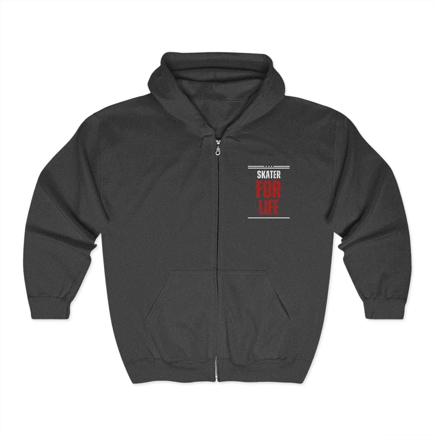 Skater for Life Unisex Zip Hooded Sweatshirt
