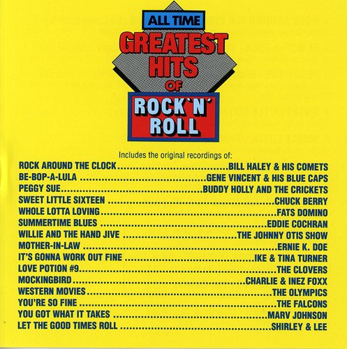 All Time Greatest Rock N Roll / Various - All Time Greatest Rock N Roll / Various - Music CD