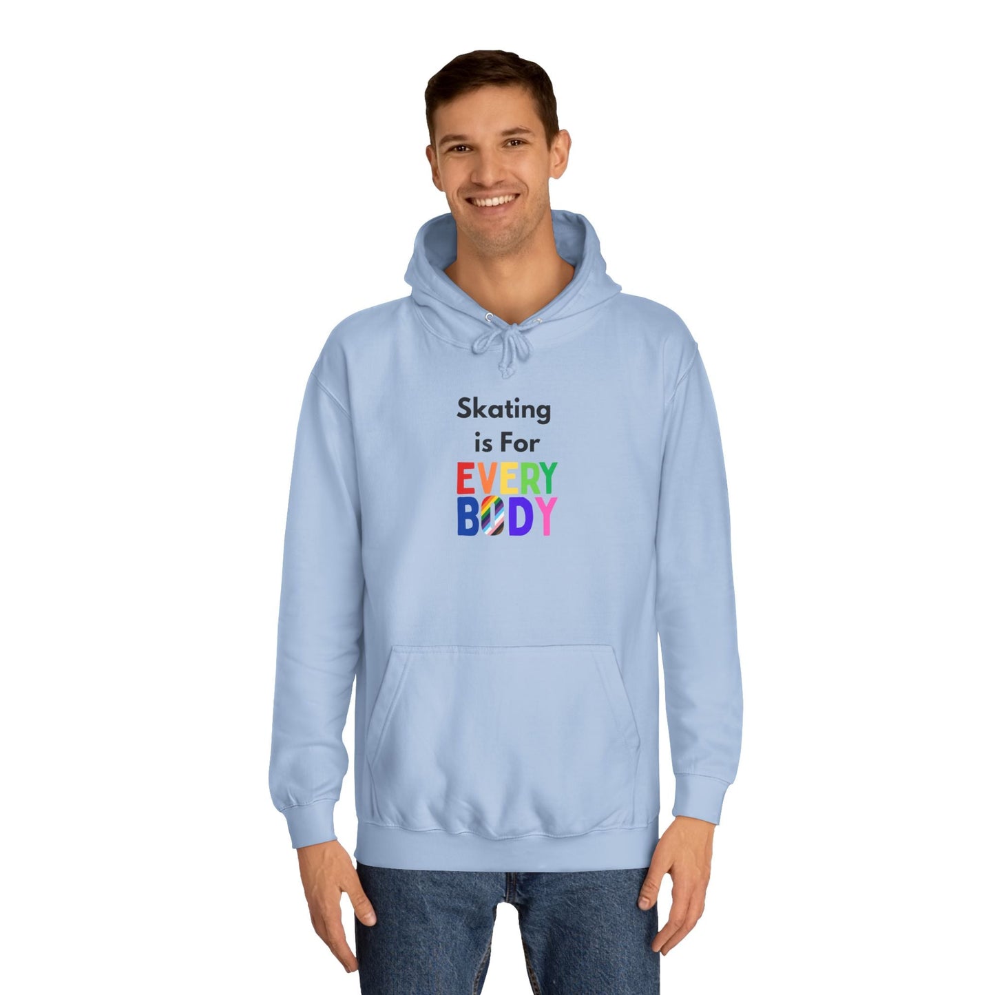 Skating is For Everybody Unisex Hoodie