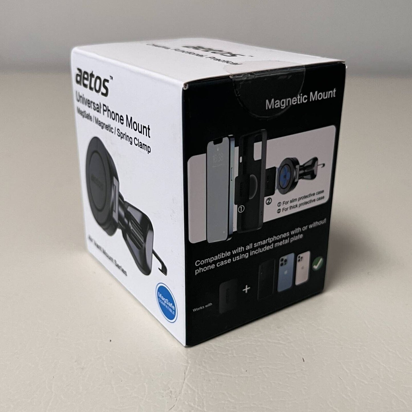 Aetos Universal 3 in 1 Cell Phone Mount Air Vent Series MagSafe Compatible New