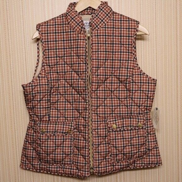 St. John's Bay Quilted Vest - Size Large