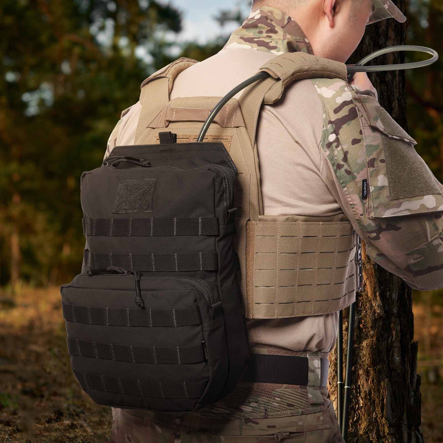 Tactical Molle Hydration Pack 3L Hydration Carrier Pack Water Reservoir Bag