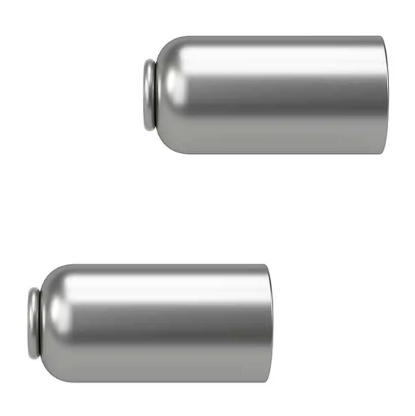 Umbra Mix & Match Column 2-pc. Finials Nickel set of 2