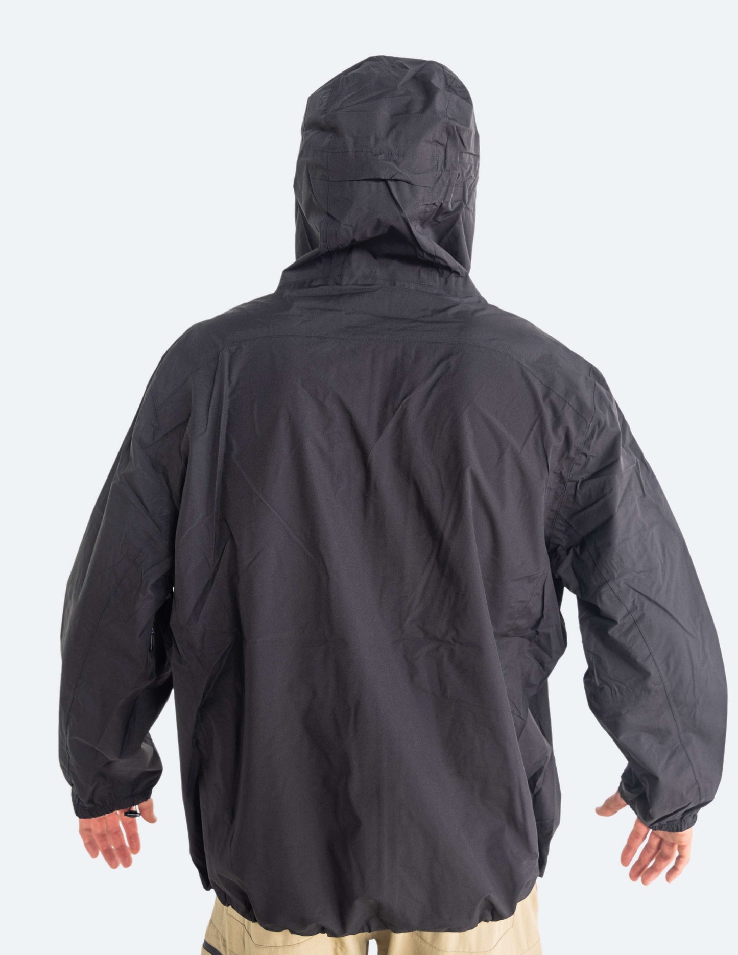 Waterproof Rain Jacket With A Waterproof Pocket