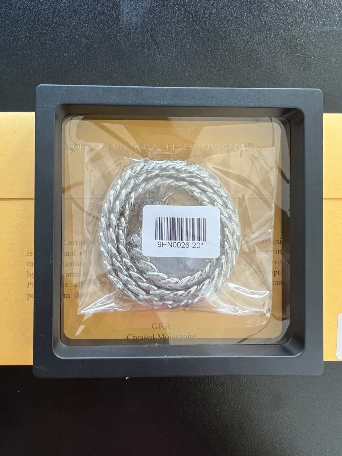 9MM Moissanite Real Miami Cuban Chain Necklace