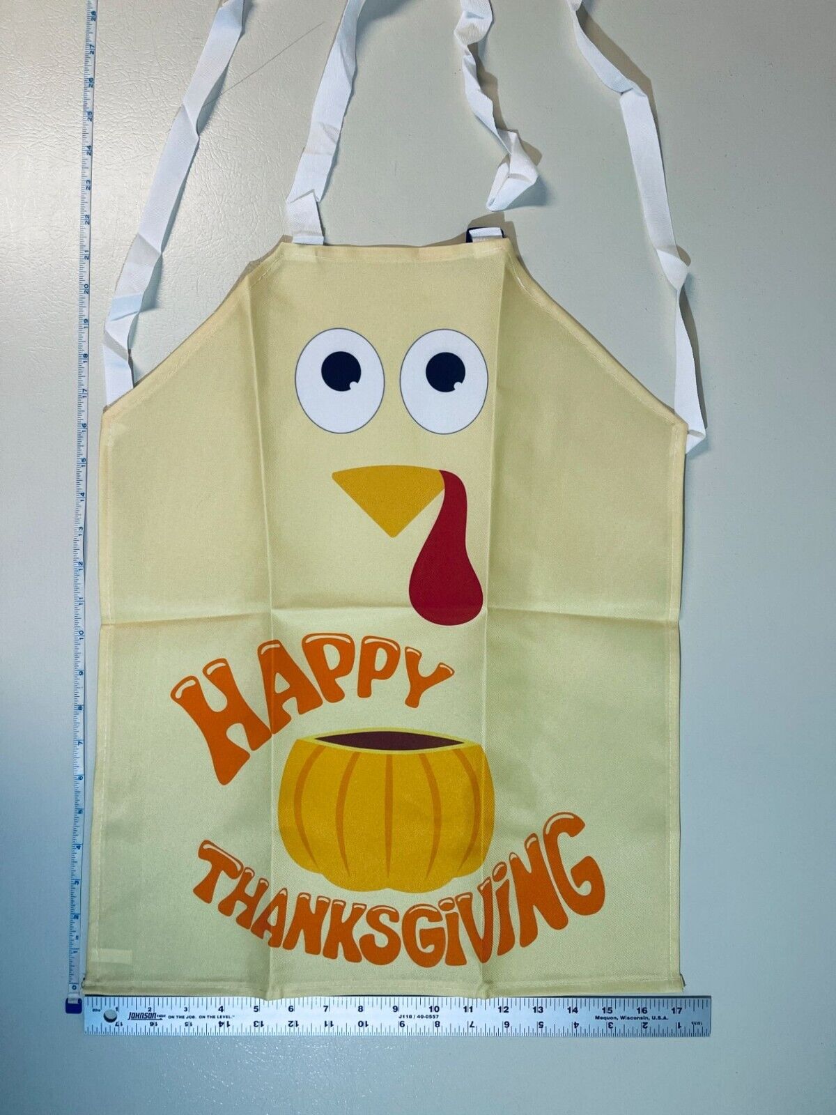 4 Pcs Kids Thanksgiving Turkey Aprons 21x17" Festive Kitchen Fun