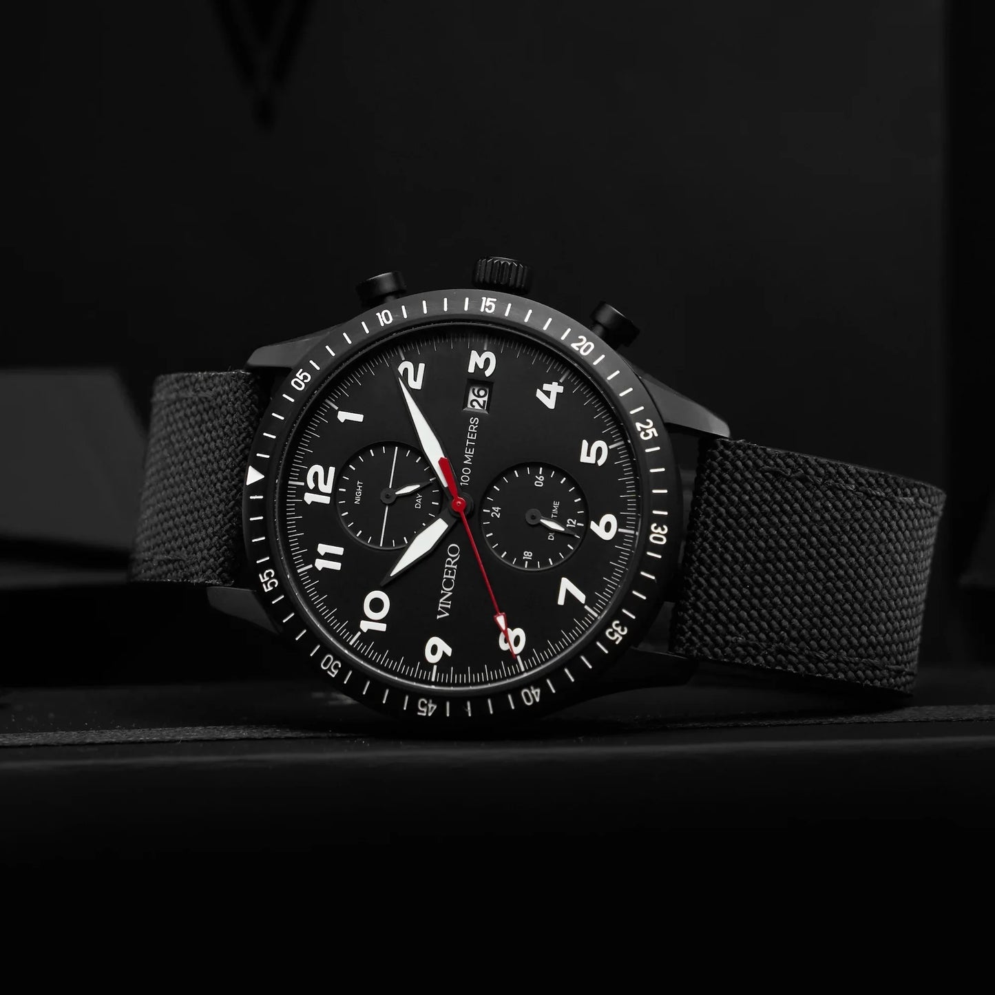 The Altitude - Matte Black/Red