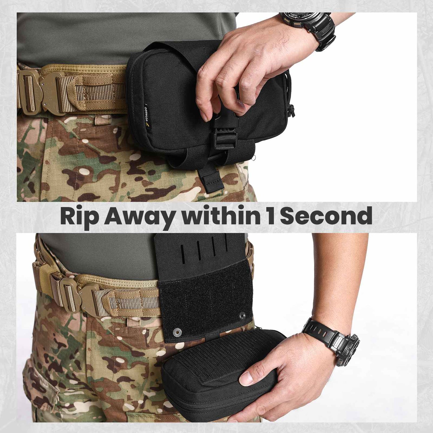 Votagoo IFAK Pouch, First Aid Pouch for Outdoor Emergency Survival Bags