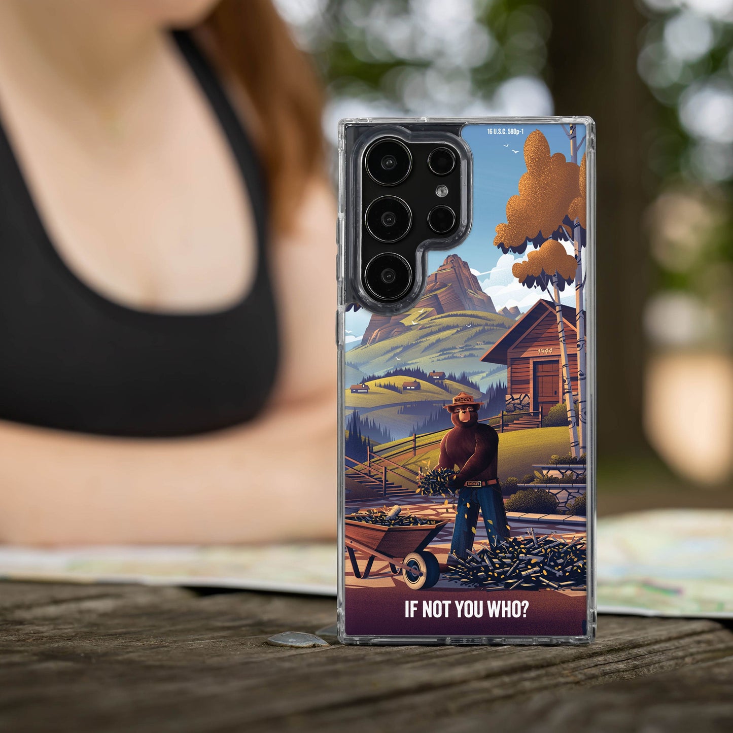 Smokey Bear Classic HD Samsung Galaxy S23 Phone Case