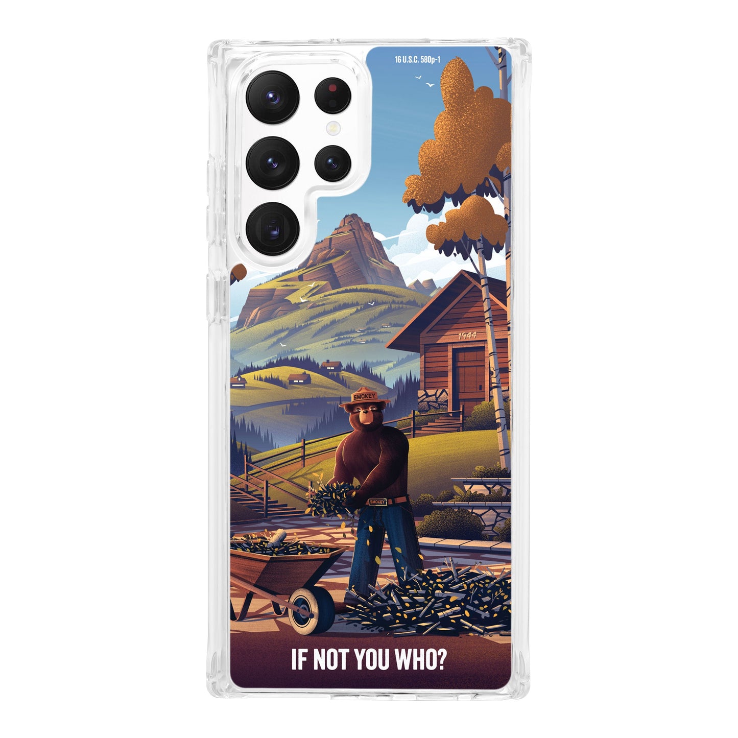Smokey Bear Classic HD Samsung Galaxy S22 Phone Case