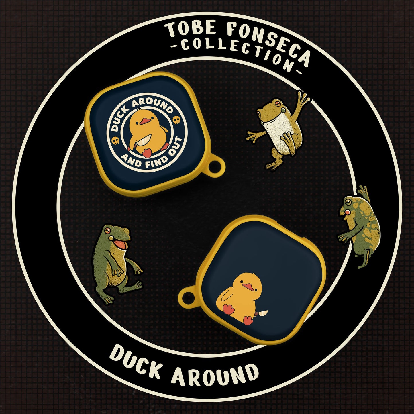 Affinity Bands X Tobe Fonseca HDX Samsung Galaxy Buds Pro & Buds Live Case Cover