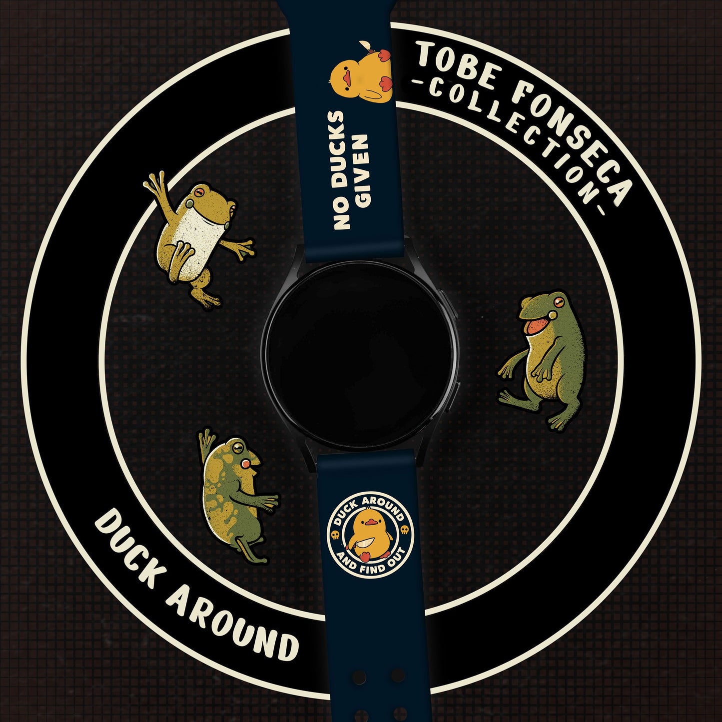 Affinity Watchband for Samsung, Garmin, Fossil, and Mores X Tobe Fonseca HD Watchband for Samsung, Garmin, Fossil, and More