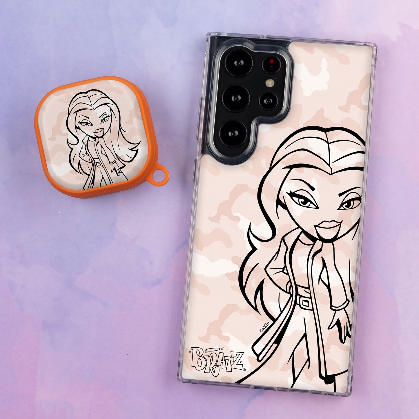 Bratz® Passion For Fashion HD Samsung Galaxy S22 Series and Buds Pro Combo Package