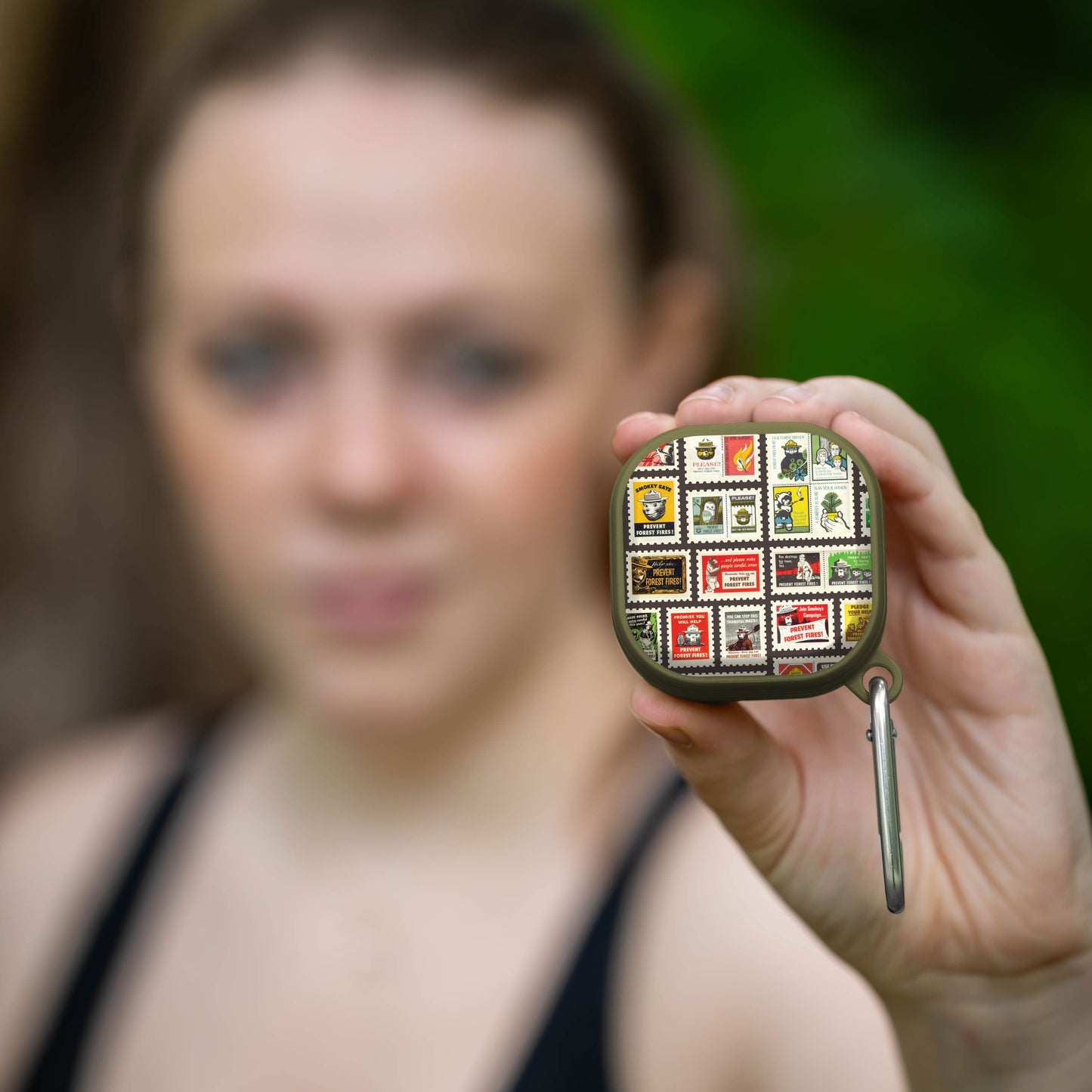 Smokey Bear Classic HDX Samsung Galaxy Buds Pro & Buds Live Case Cover