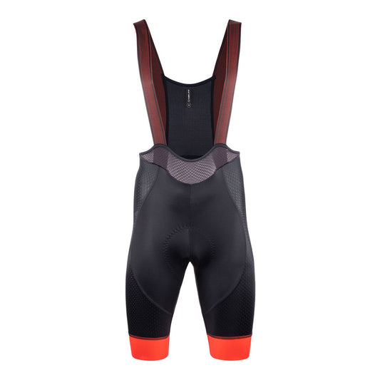 2024 Nalini COLOR Men's Bib Shorts (Black / Red) S-3XL