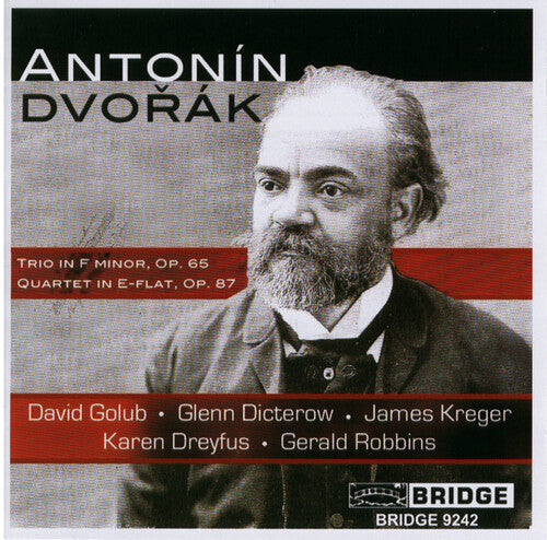Dvorak / Dicterow / Kreger / Golub - Piano Trio In F Minor - Music CD