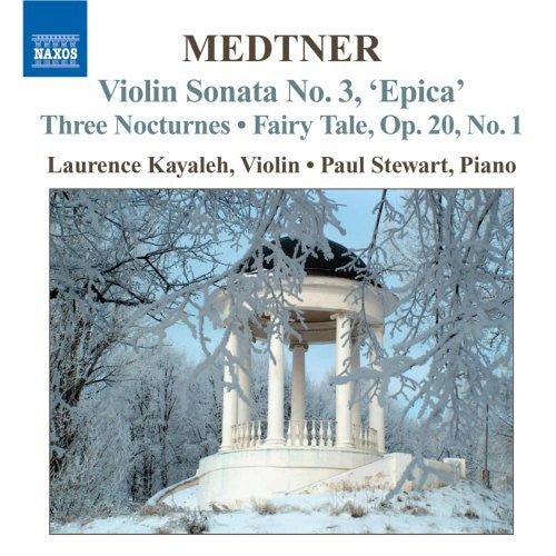 Medtner / Kayaleh - Complete Works For Violin & Piano 1 - Music CD