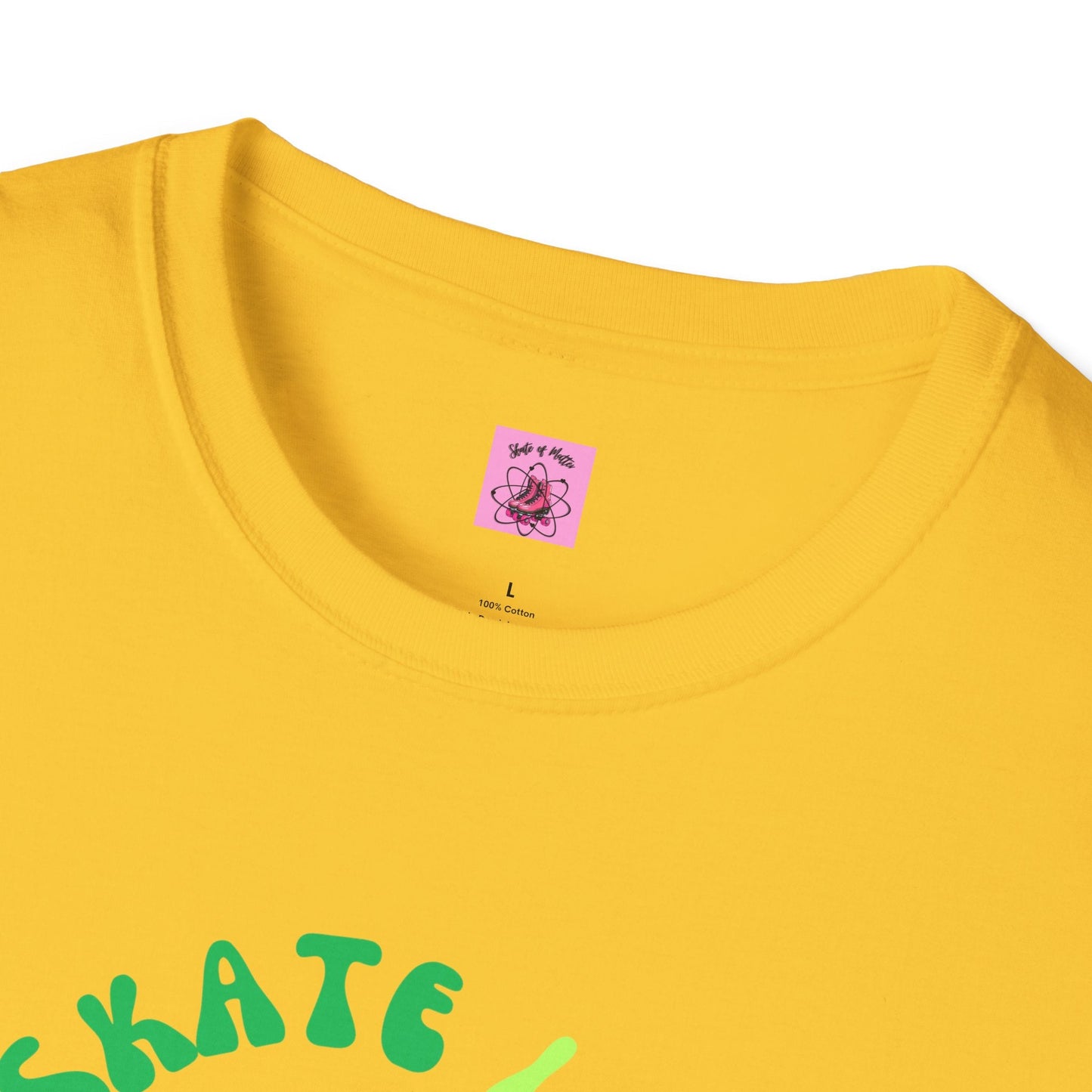Skate Like Nobody's Watching Blue/Green Unisex T-Shirt