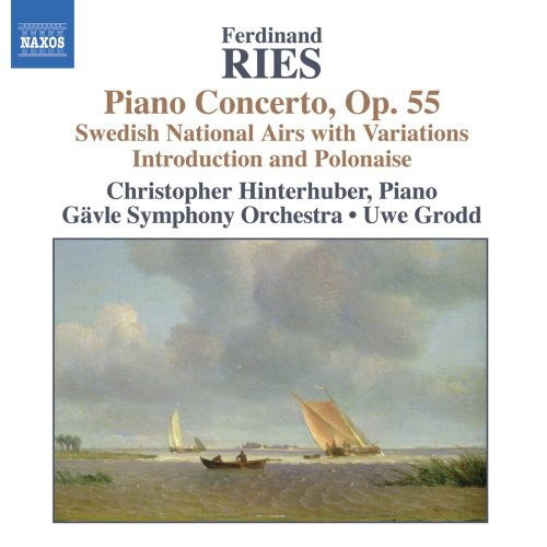 Ries / Hinterhuber / Gavle Symphony Orch / Grodd - Piano Concertos 2 / Concerto Op 55 - Music CD