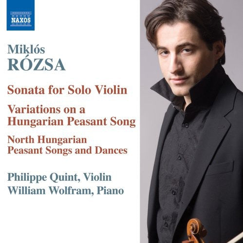 Rozsa / Quint / Wolfram - Music For Violin & Piano Sonata Op 40 - Music CD