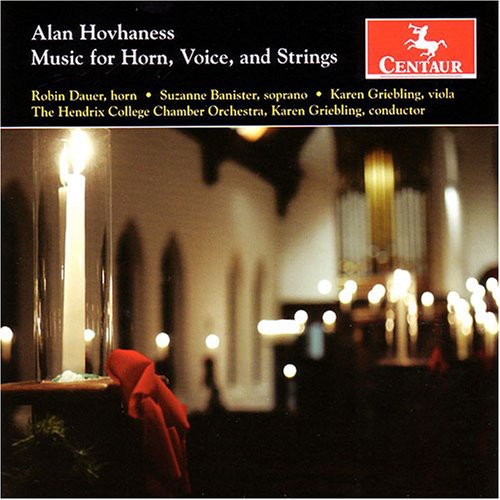 Hovhaness / Dauer / Banister / Griebling - Music For Horn Voice & Strings - Music CD
