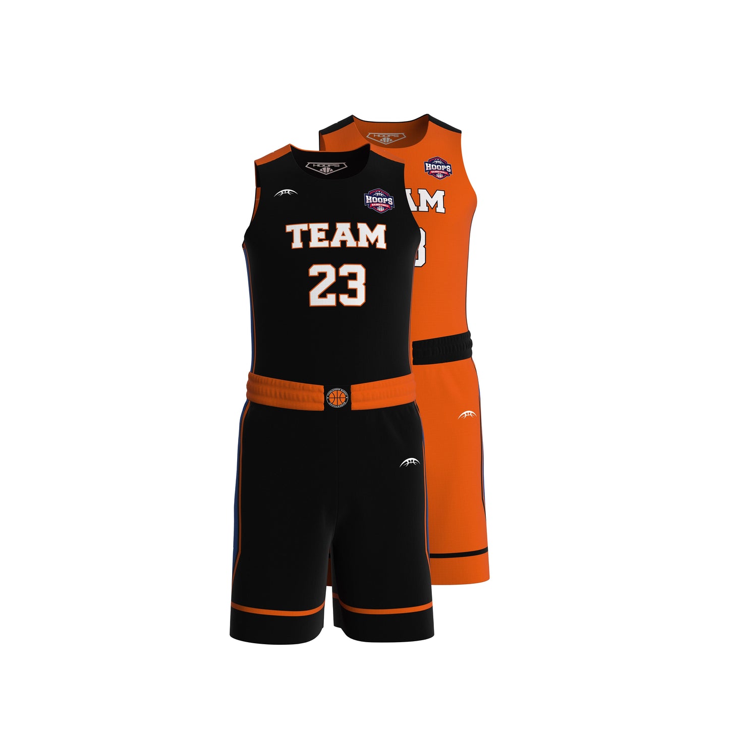 Custom All-Star Reversible Basketball Uniform - 116 Duke