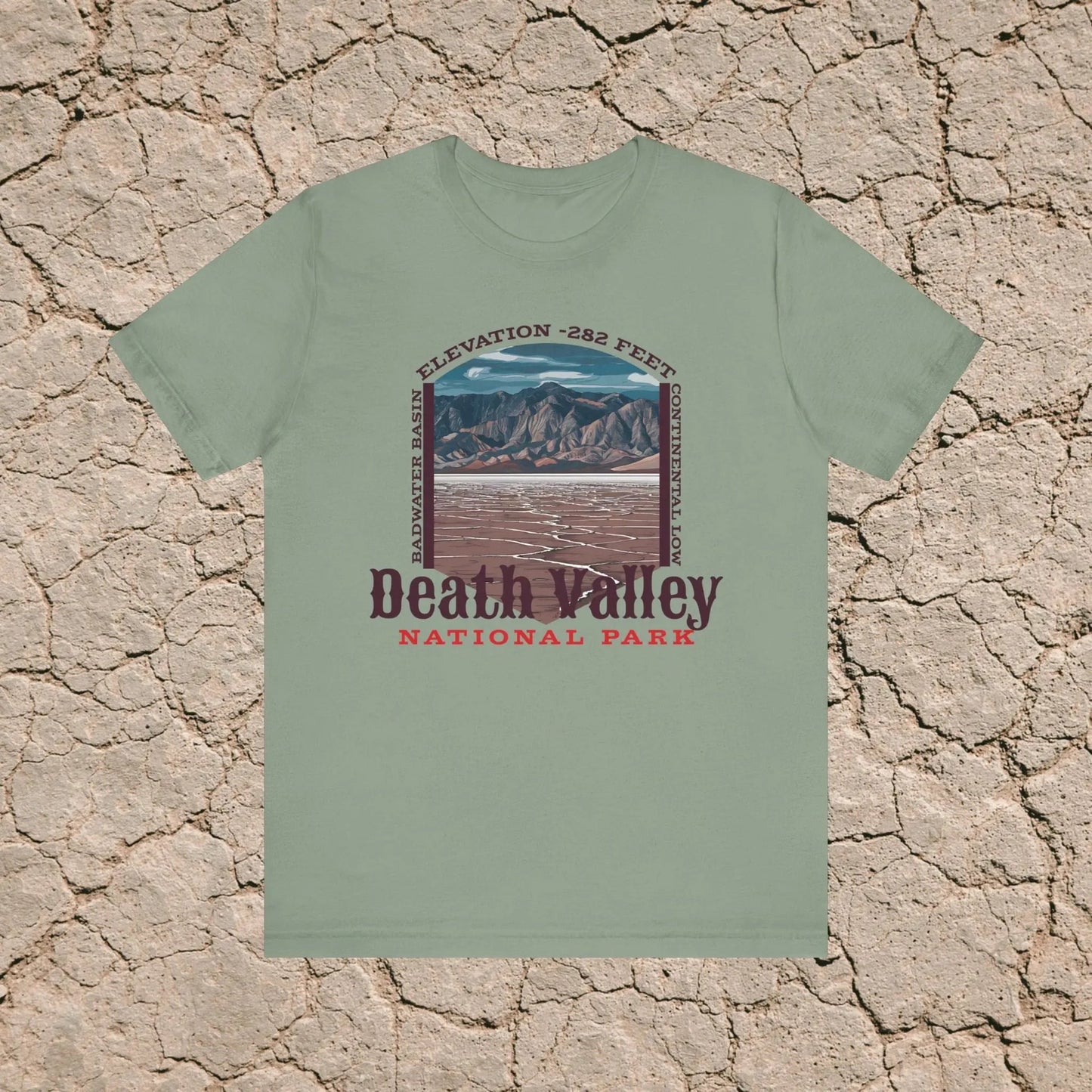 Death Valley National Park Badwater Basin T-shirt