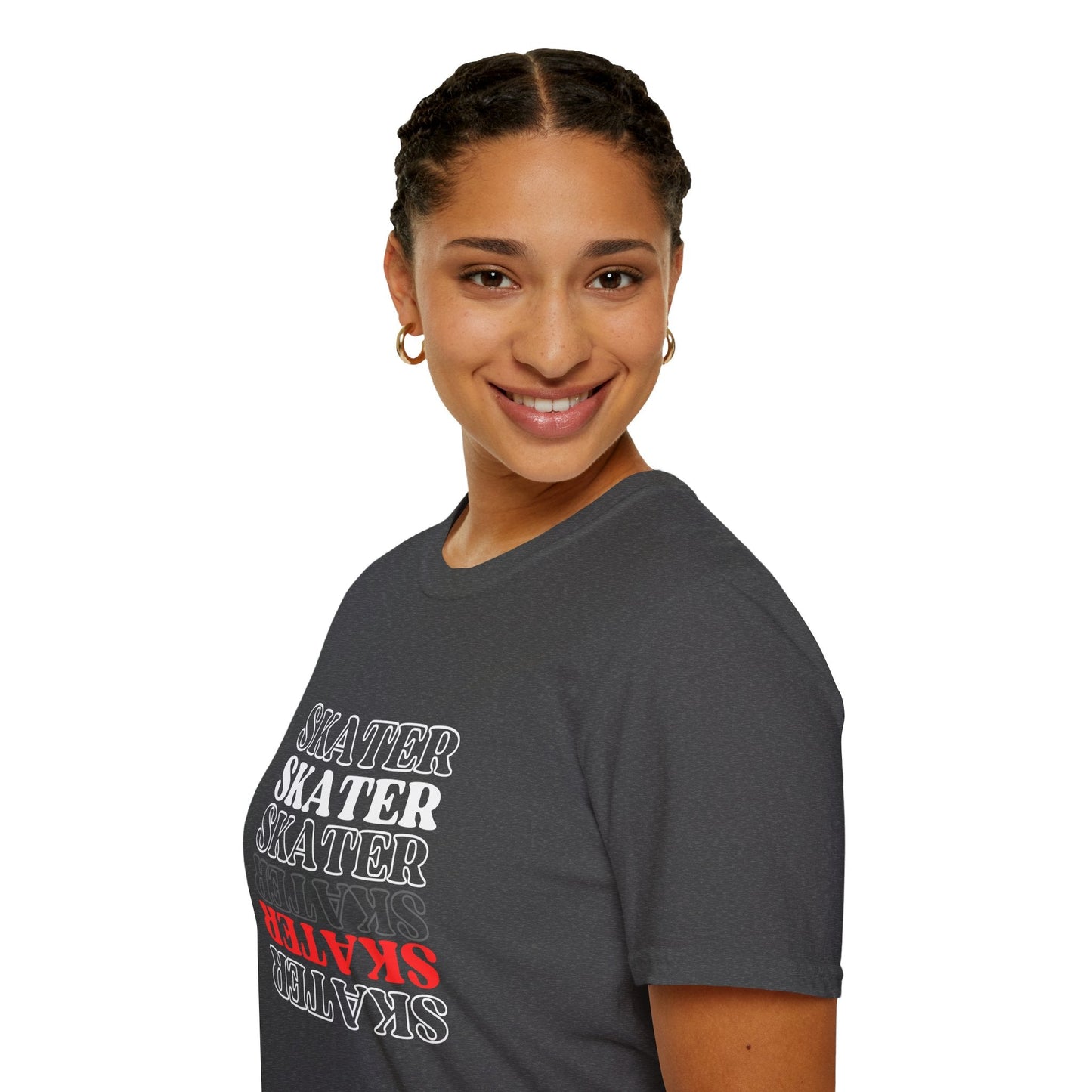 Red Statement Skater Unisex T-Shirt
