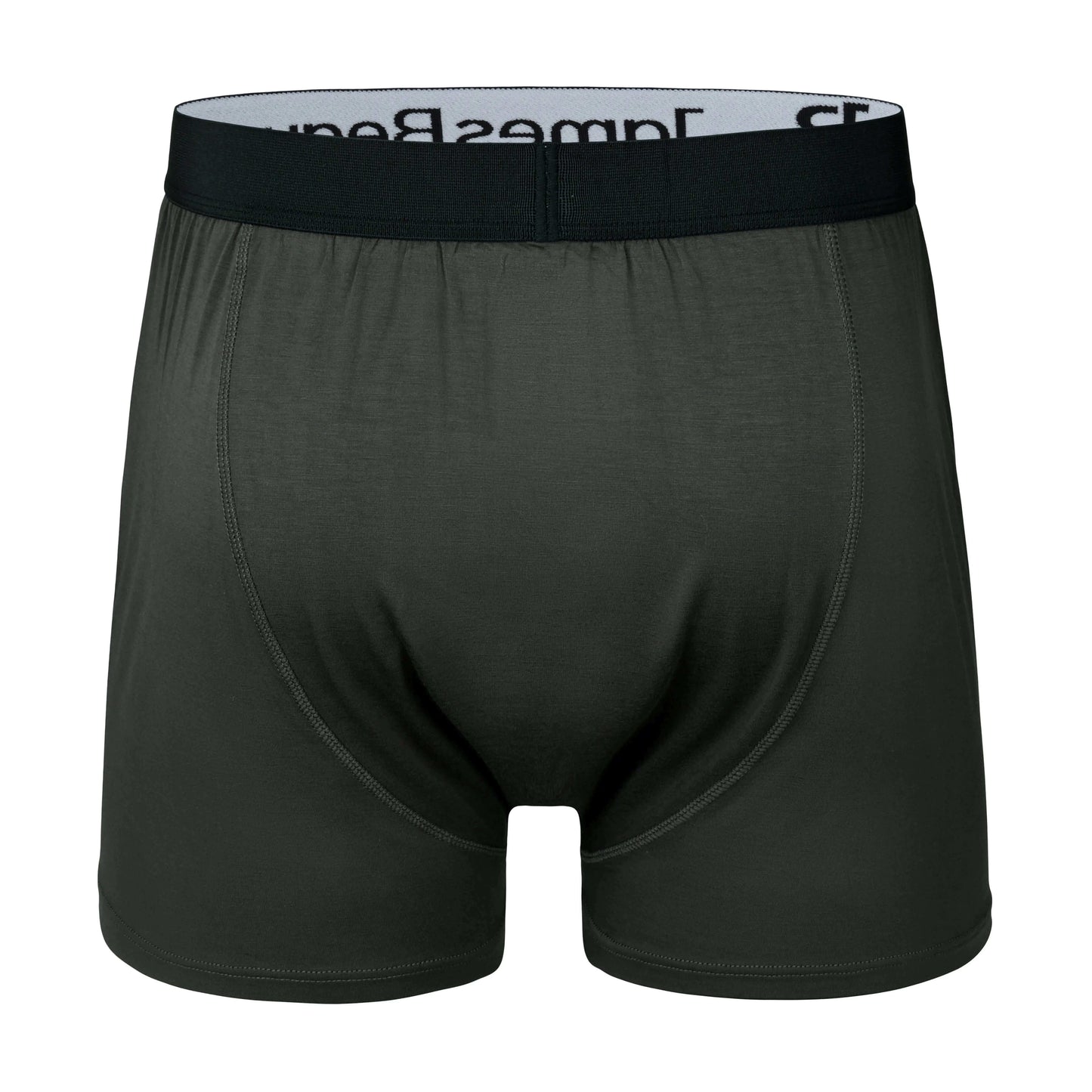 Men's Black 95% Viscose from Bamboo Boxer Shorts