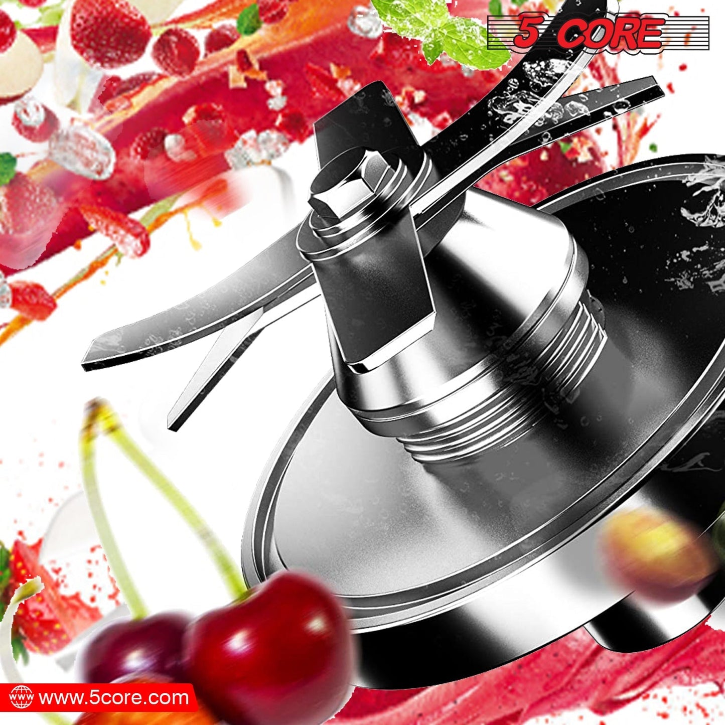 5Core Juicer Blender Machines 2000W High-Speed Countertop Kitvhen