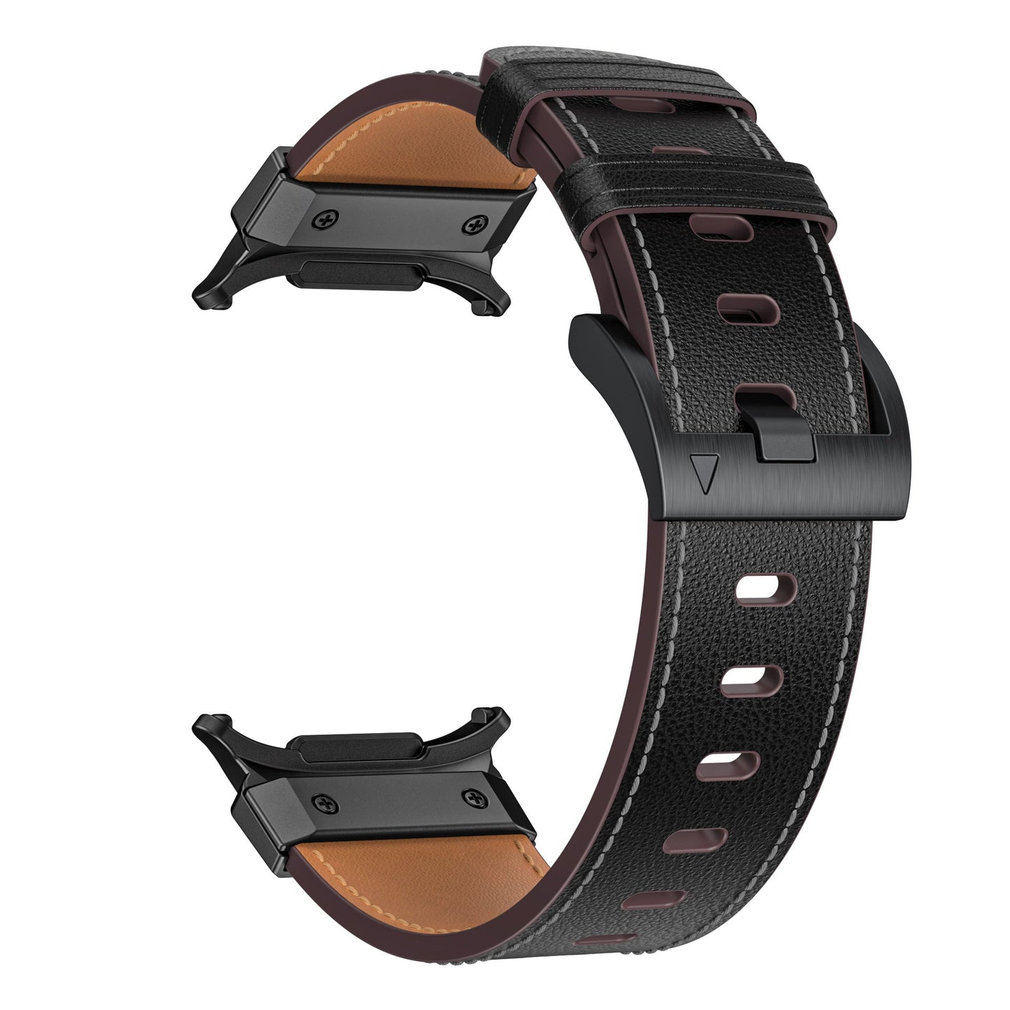 Mecha Bezel Leather Strap for Samsung Galaxy Watch