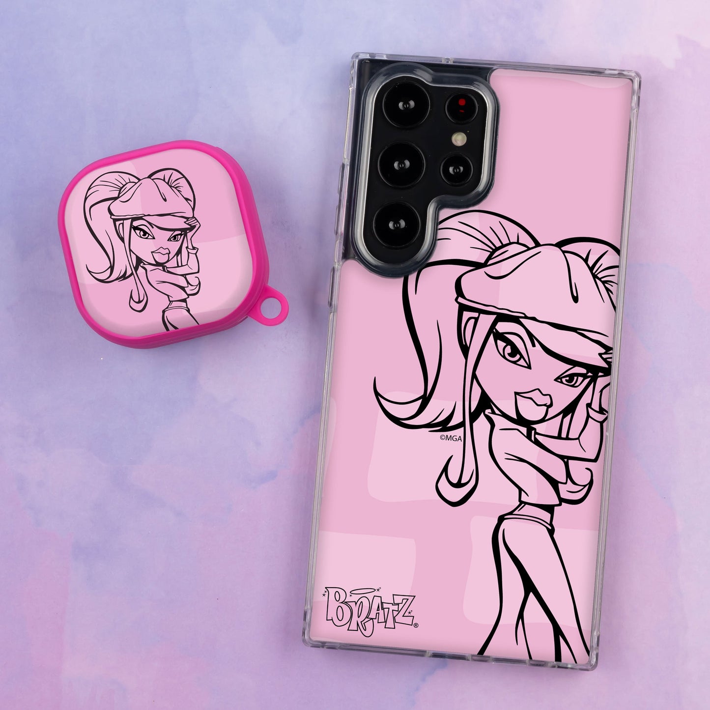 Bratz® Passion For Fashion HD Samsung Galaxy S22 Series and Buds Pro Combo Package