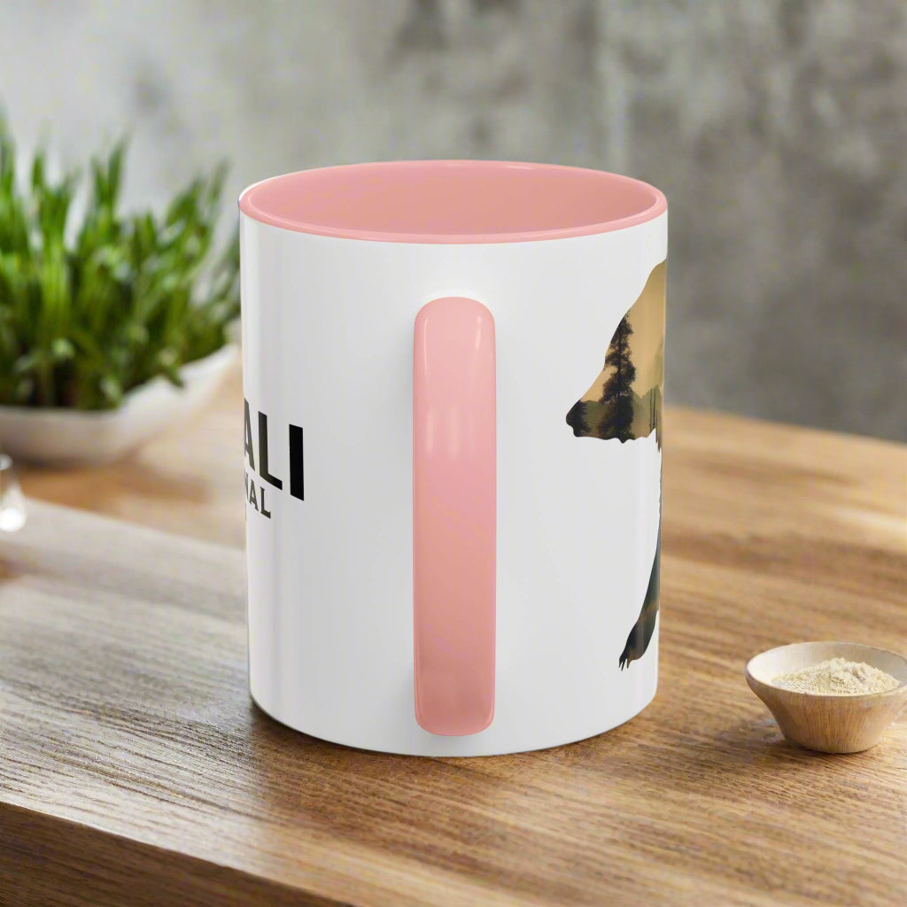 Denali Bear Colored Mug