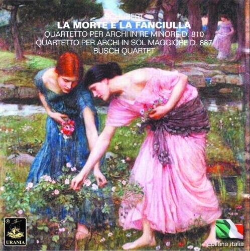 Schubert / Busch / Andreasson / Doktor - String Quartet In D Minor D 810 Death & Maiden - Music CD