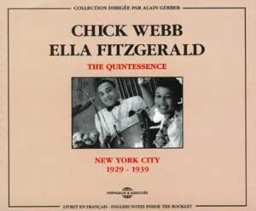 Chick Webb / Fitzgerald,Ella - New York 1929-1939 Music CD