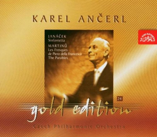 Janacek / Martinu / Ancerl / Czech Po - Ancerl Gold Edition 24: Sinfonietta - Music CD