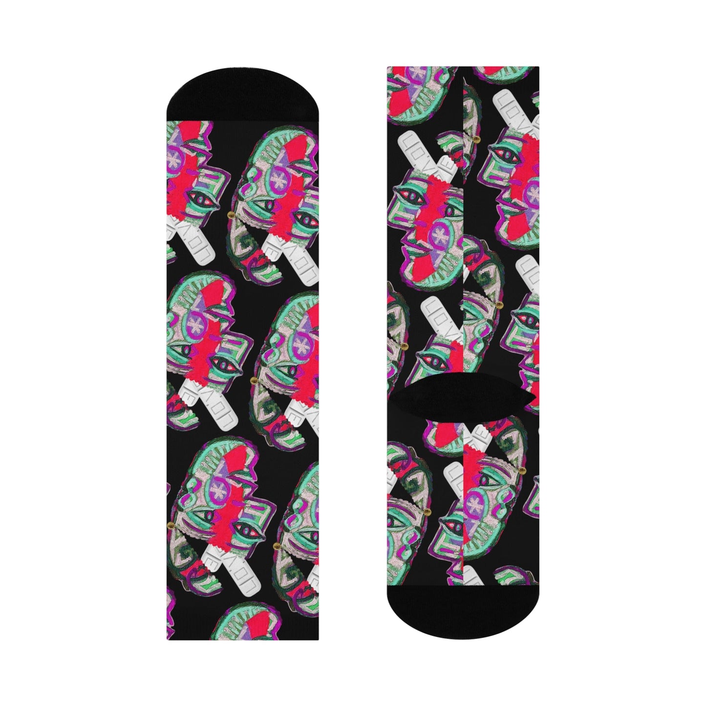 LOVE PILL Cushioned Crew Socks Nubian Night