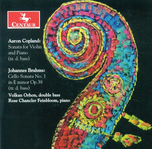 Copland / Brahms / Orhon / Feinbloom - Sonata For Violin & Piano - Music CD