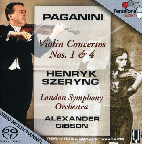 Paganini / Szeryng / Gibson / Lso - Violin Concertos 1 & 4 - Music CD