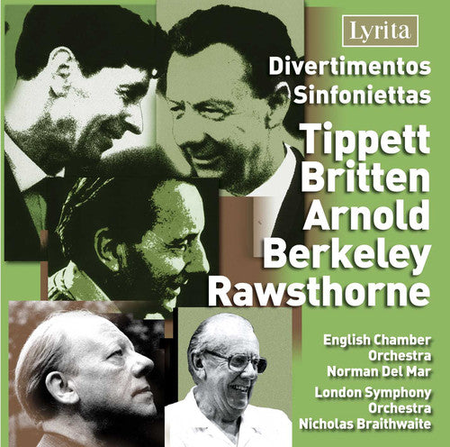 Tippett / Britten / Arnold / Eco / Del Mar - Divertimentos & Sinfoniettas - Music CD