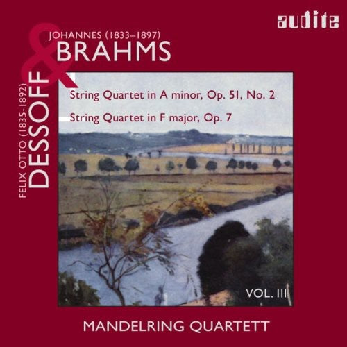 Brahms/Dessoff - String Quartet Music CD