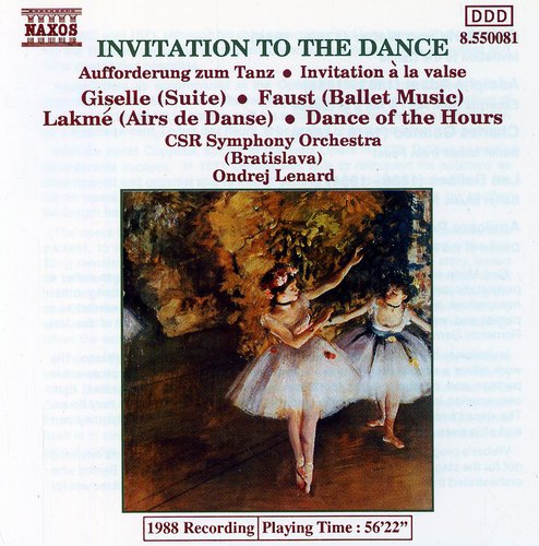 Lenard,ondrej - Invitation To The Dance - Music CD