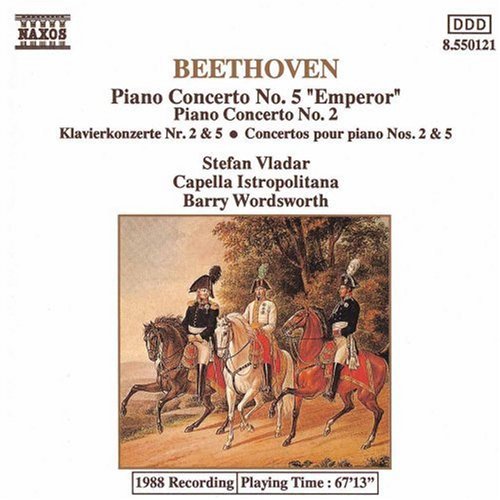 Stefan Vladar - Piano Concertos 2 & 5 "Emperor" Music CD